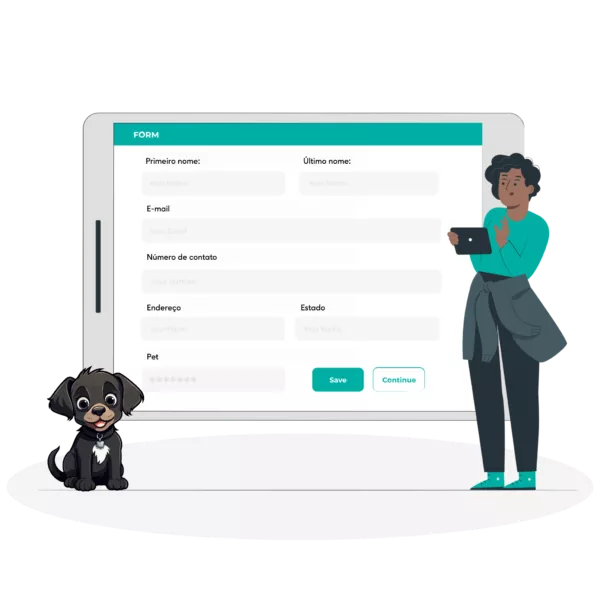 Cadastro de Clientes e Animais